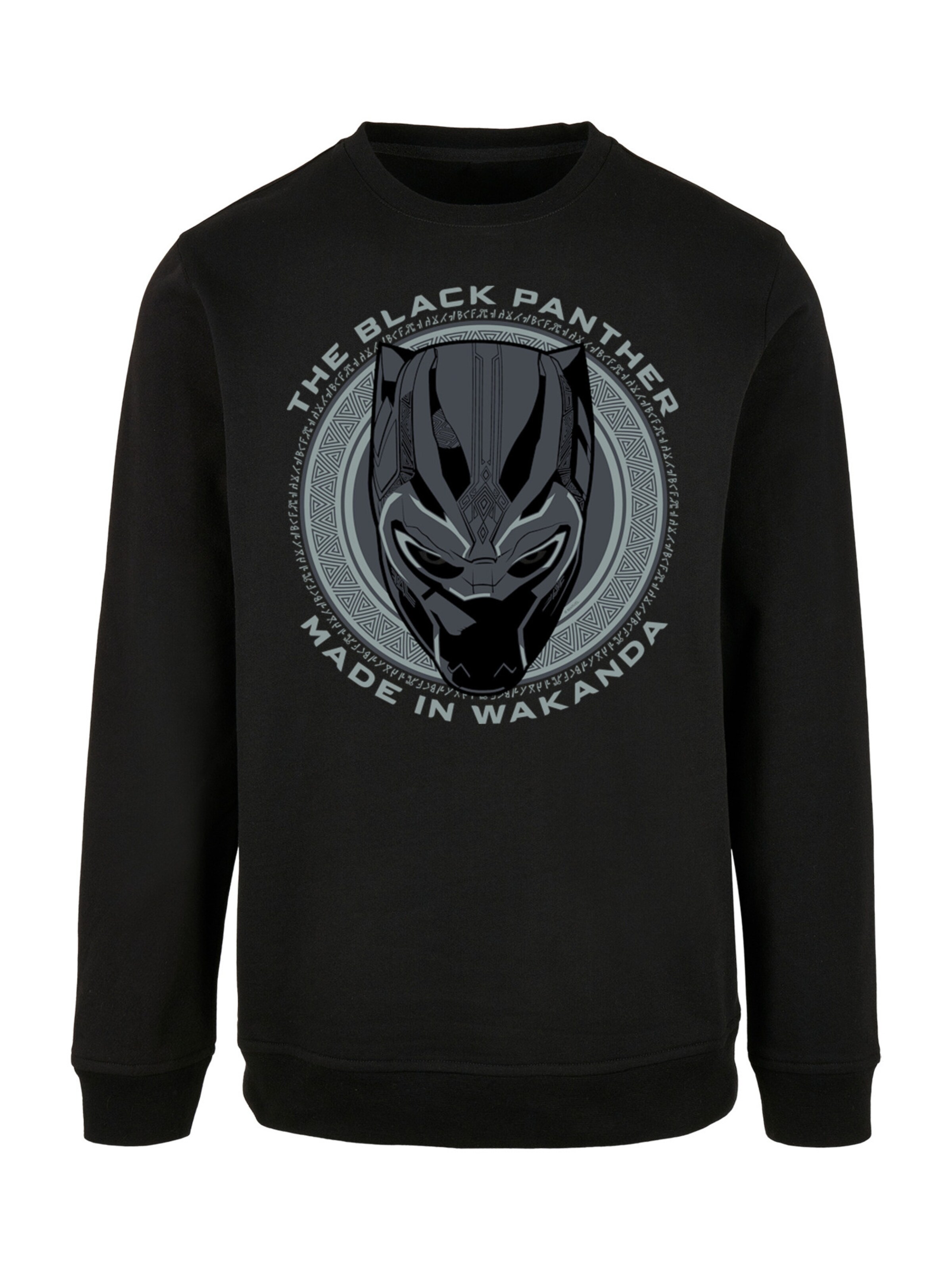 F4NT4STIC Sweatshirt 'Marvel' in Schwarz: Vorderseite