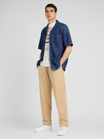 Tommy Jeans Normalny krój Spodnie 'AIDEN' w kolorze beżowy