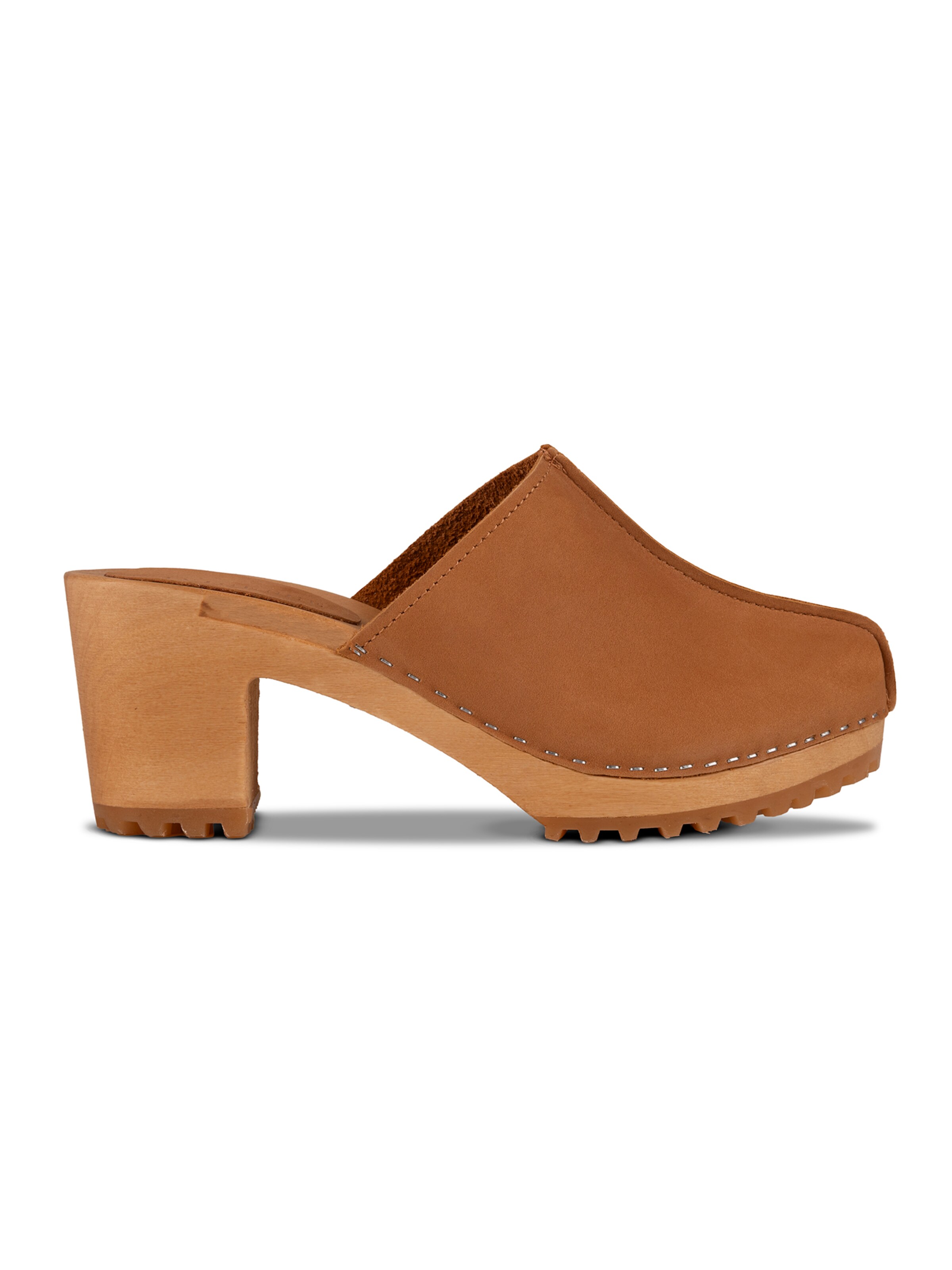 Vivisence Clogs 'B0004'‌‌‌‌‌‌‌ in Braun: Vorderseite