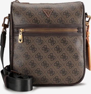 GUESS Umhängetasche 'Milano' in Braun: Vorderseite