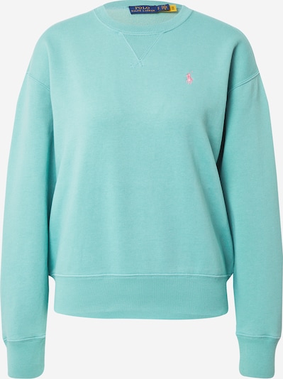 Polo Ralph Lauren Sweatshirt in Jade / Pink, Item view