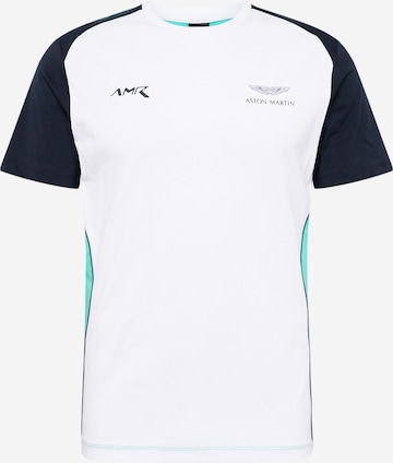 Hackett London T-Shirt 'AMR' in Weiß: predná strana