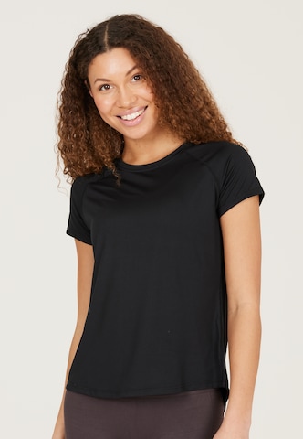 Athlecia T-Shirt 'Gaina' in Schwarz: Vorderseite
