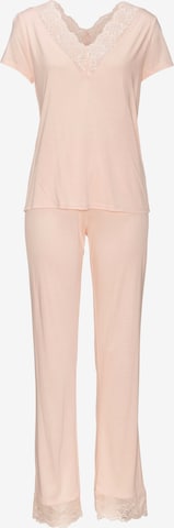 LASCANA Pyjamas i orange: forside