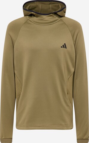 ADIDAS GOLFSportska sweater majica - zelena boja: prednji dio