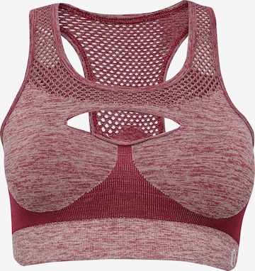 Leif Nelson Bralette Bra in Red: front