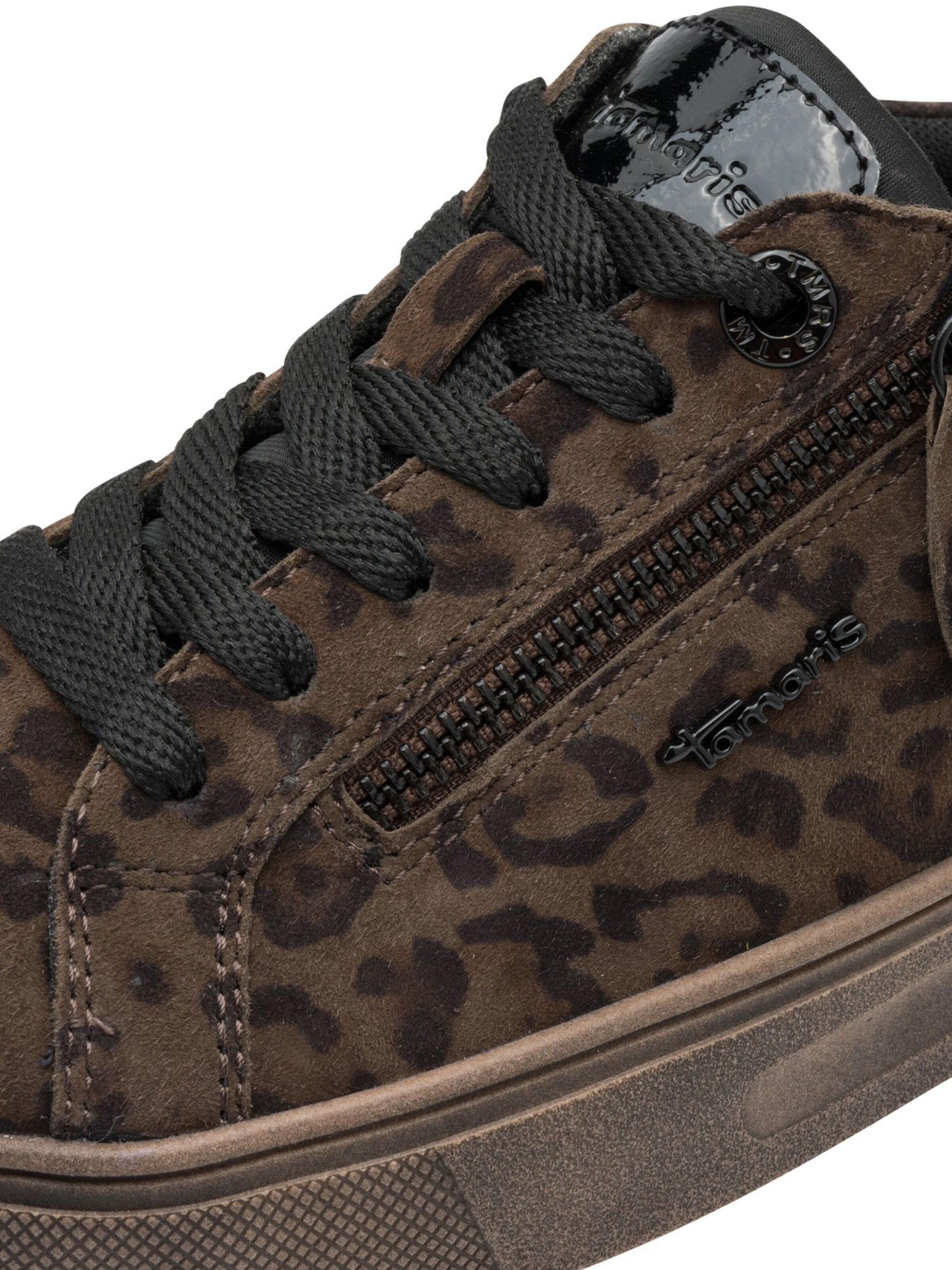 Tamaris Sneakers laag in Bruin