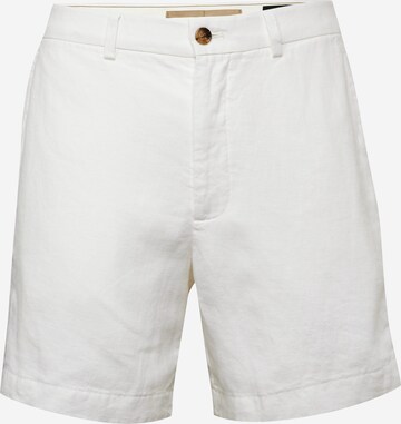 Banana Republic - regular Pantalón chino en blanco: frente