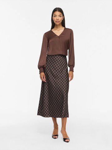 VILA Blouse 'VISOFIE' in Brown