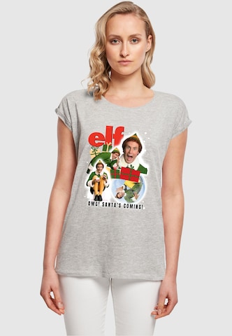 T-shirt 'Elf - Collage' ABSOLUTE CULT en gris : devant