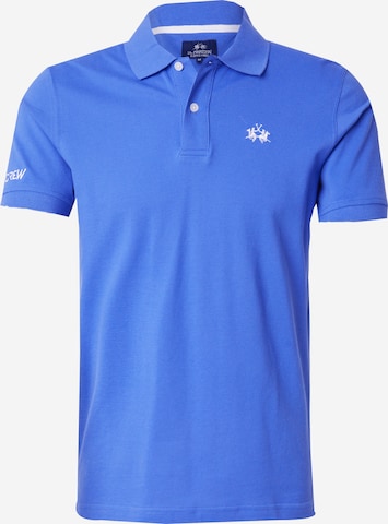La Martina Poloshirt in Blau: Vorderseite