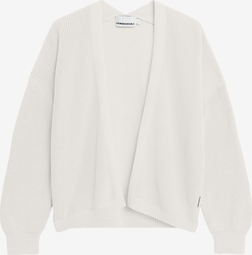 ARMEDANGELS Gebreid vest 'VILDAANAS' in Beige: voorkant