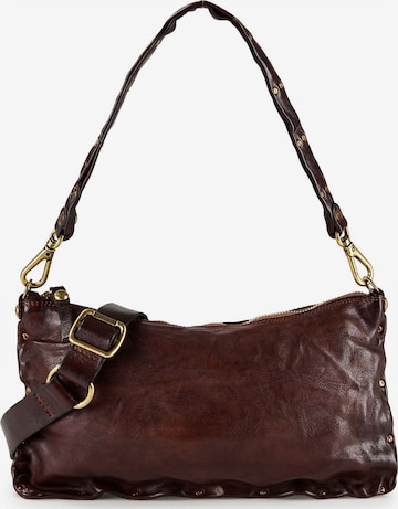 Campomaggi Schoudertas 'Mara' in Bruin: voorkant