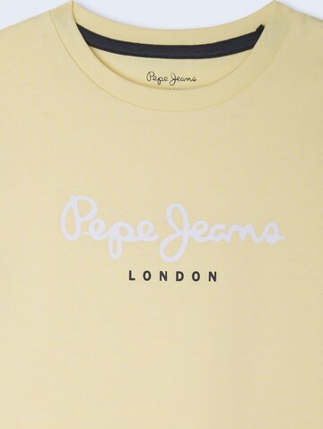 Pepe Jeans Shirt 'New Art' in Yellow