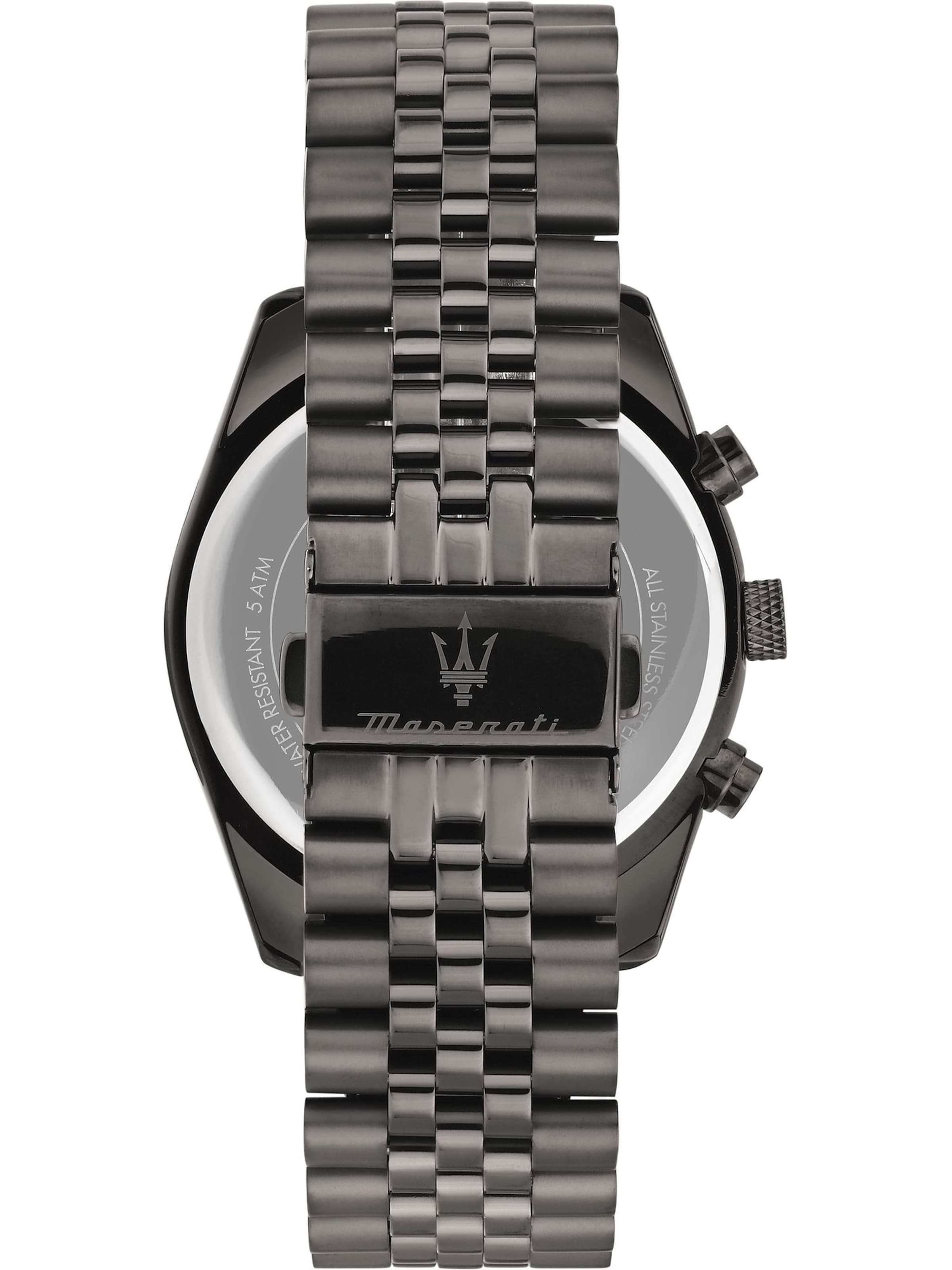 Maserati Analoguhr in Grau