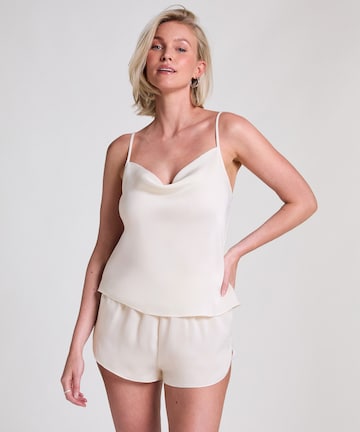 Hunkemöller Koszulka do spania 'Cami' w kolorze biały