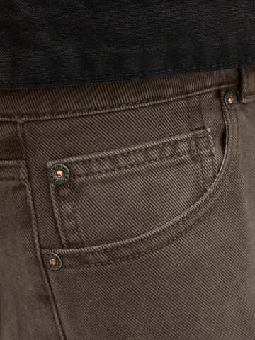 JACK & JONES regular Jeans 'Chris' i brun