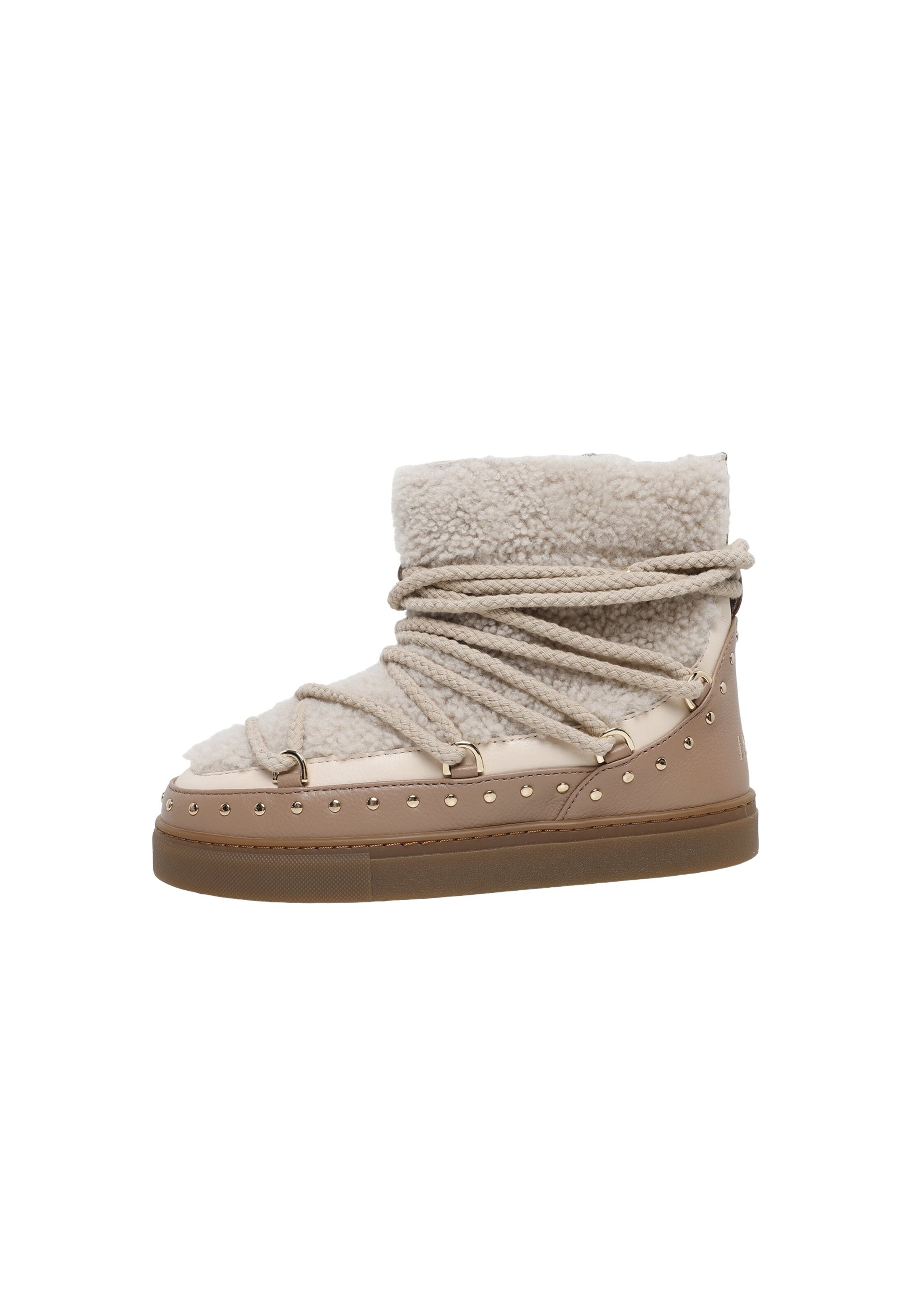 INUIKII Snow Boots in Beige: front