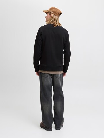 JACK & JONES Sweatshirt 'JJBRANDY' in Schwarz
