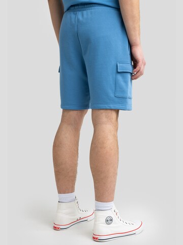 BIG STAR Regular Cargobroek 'Mandos' in Blauw