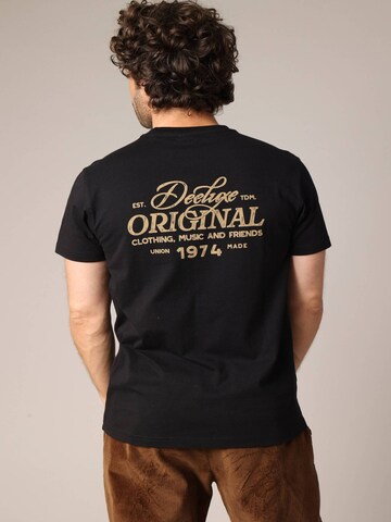 T-Shirt 'NATEDO' Deeluxe en noir
