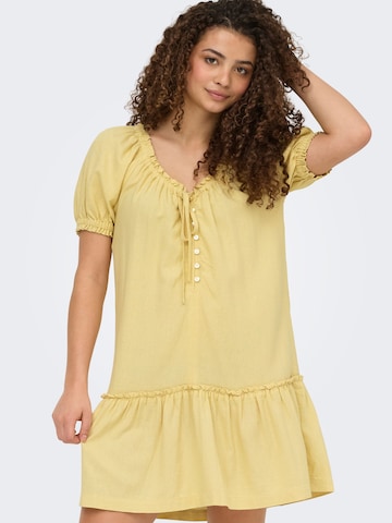 ONLY Jurk 'ONLGoa' in Geel