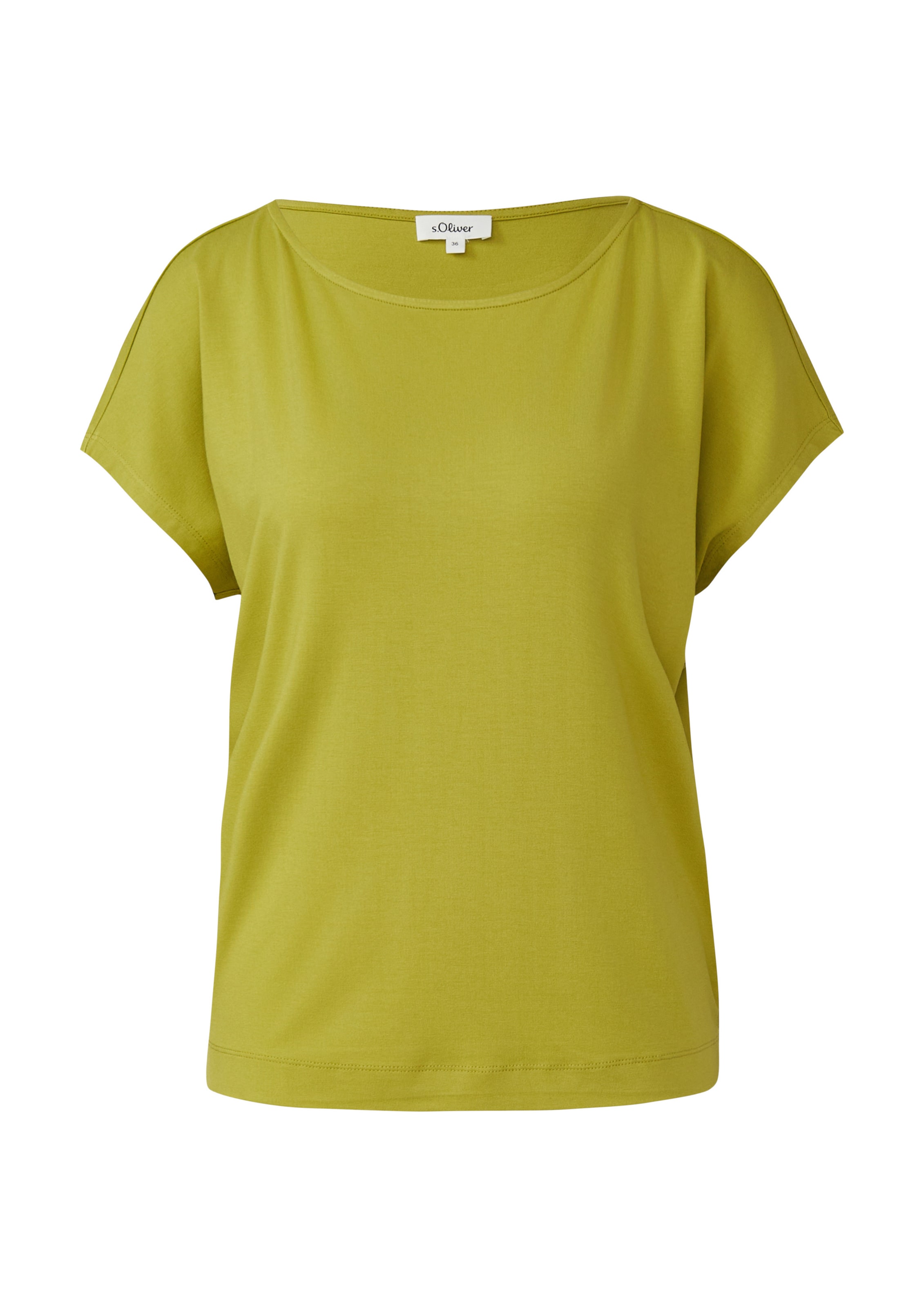 T-shirt s.Oliver en vert : devant