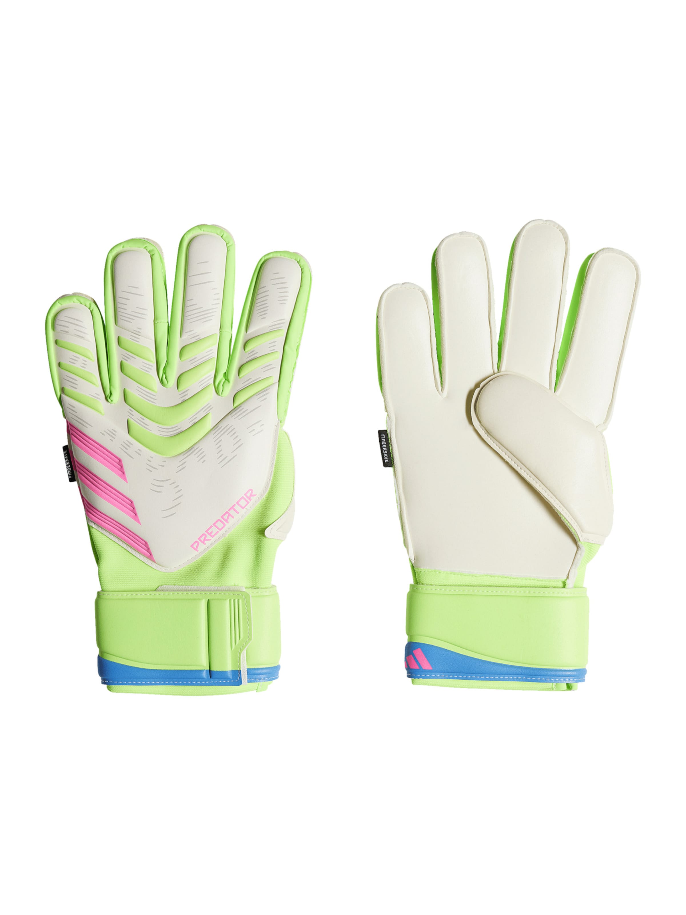 ADIDAS PERFORMANCE Handschuhe in blau / limette / pink / weiß, Produktansicht