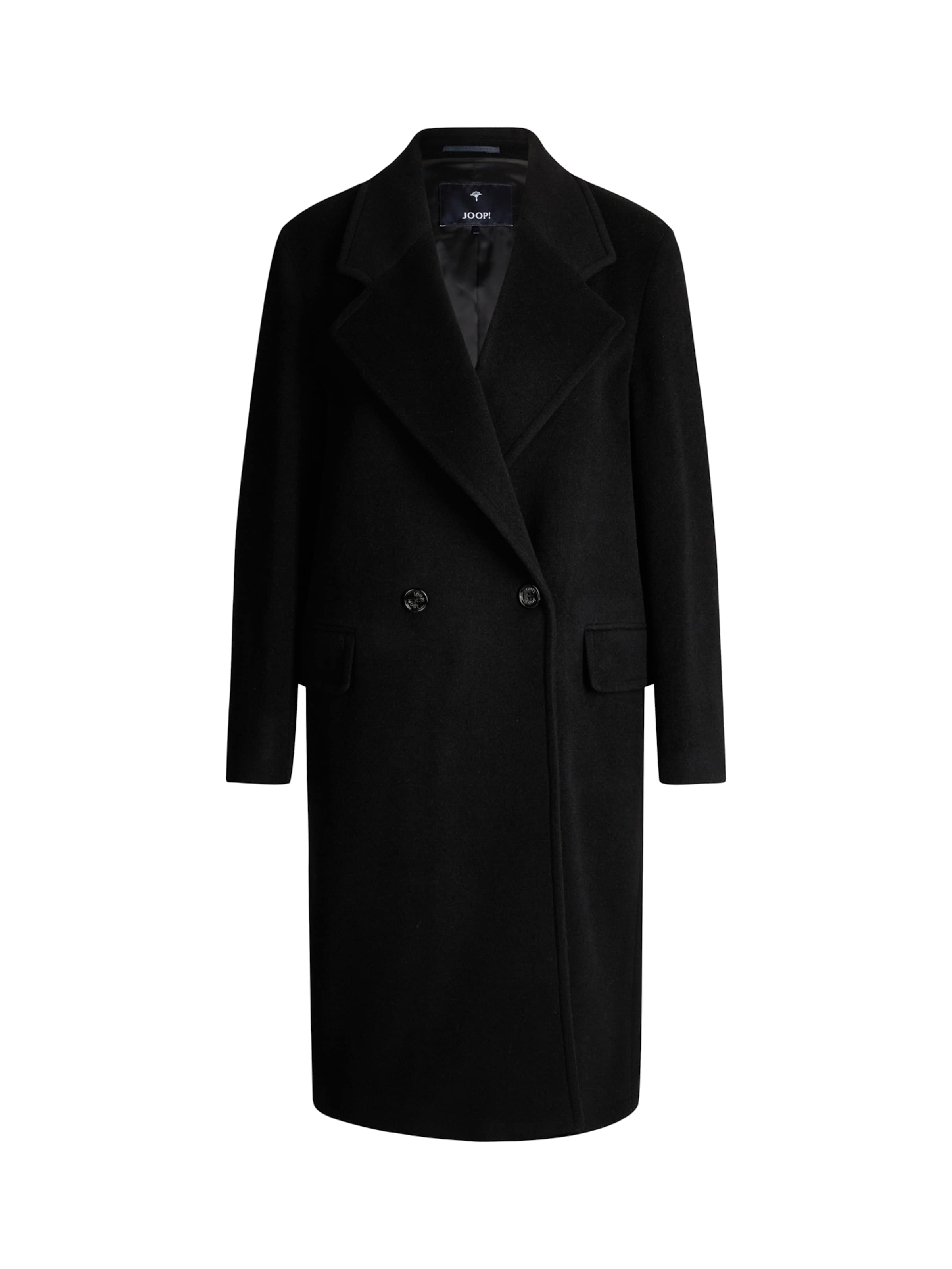 JOOP! Tussenmantel 'Caro' in Zwart: voorkant