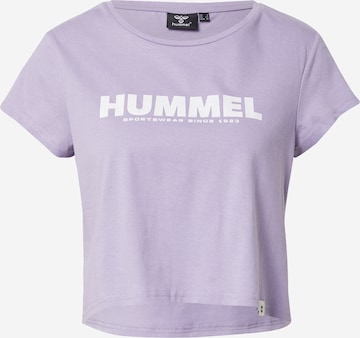 Hummel Performance Shirt 'LEGACY' in Purple: front