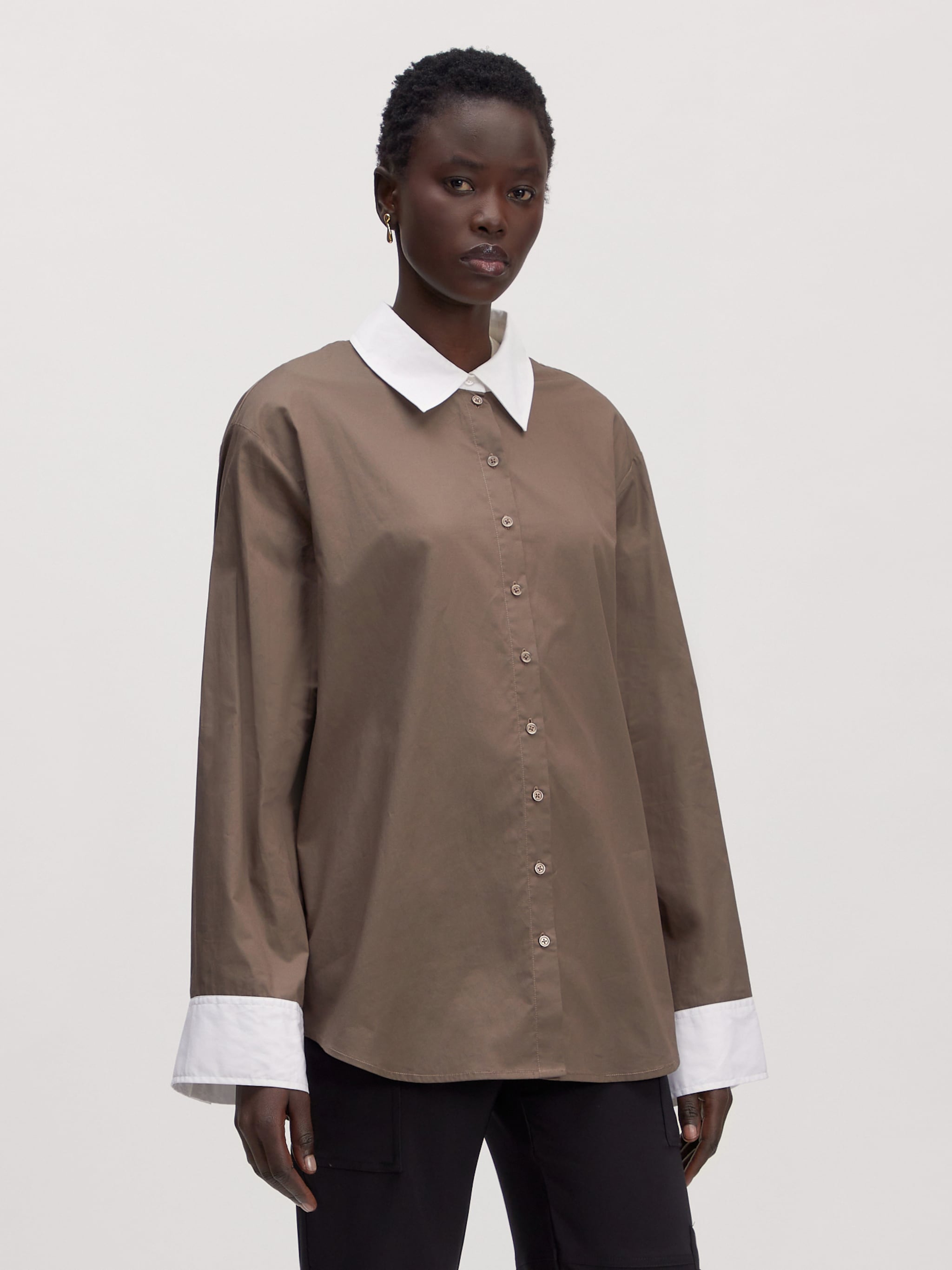 EDITED Produkter Bluse 'Kelly' brun