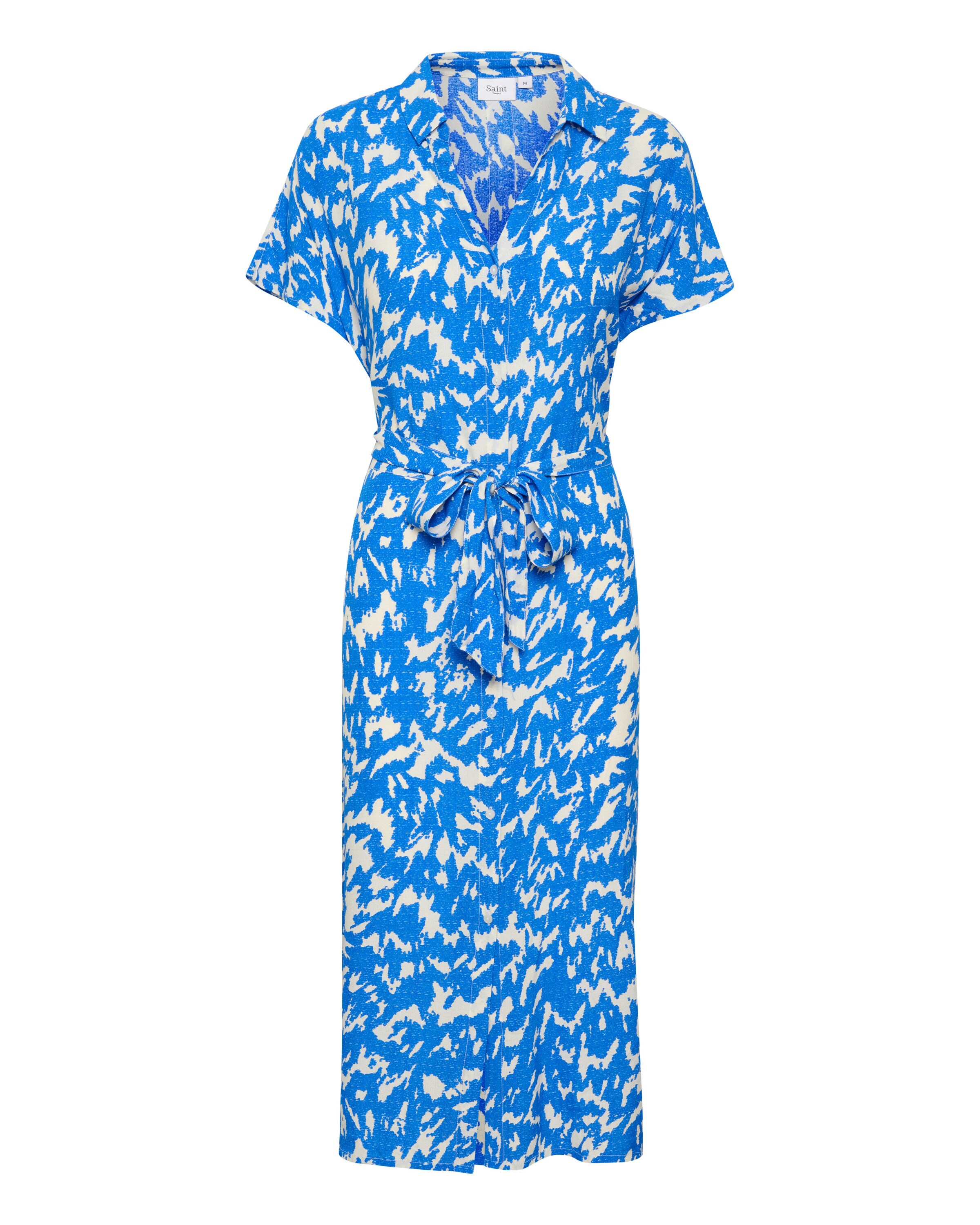 Robe-chemise 'Blanca' SAINT TROPEZ en bleu : devant
