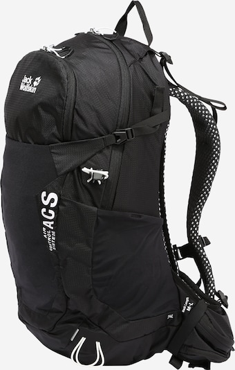 Zaino sportivo JACK WOLFSKIN di colore nero / bianco, Visualizzazione prodotti