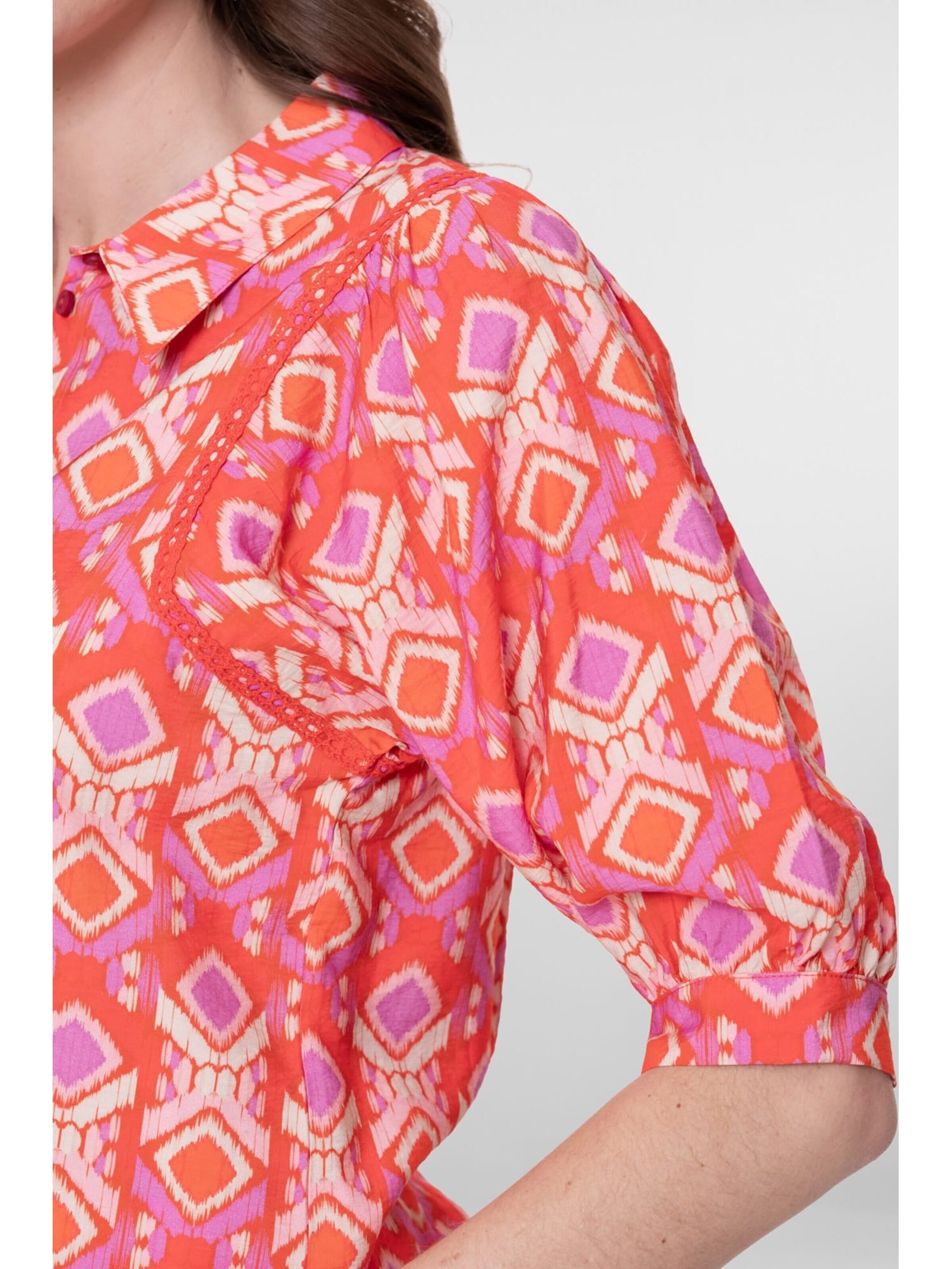 Geisha Blouse in Oranje