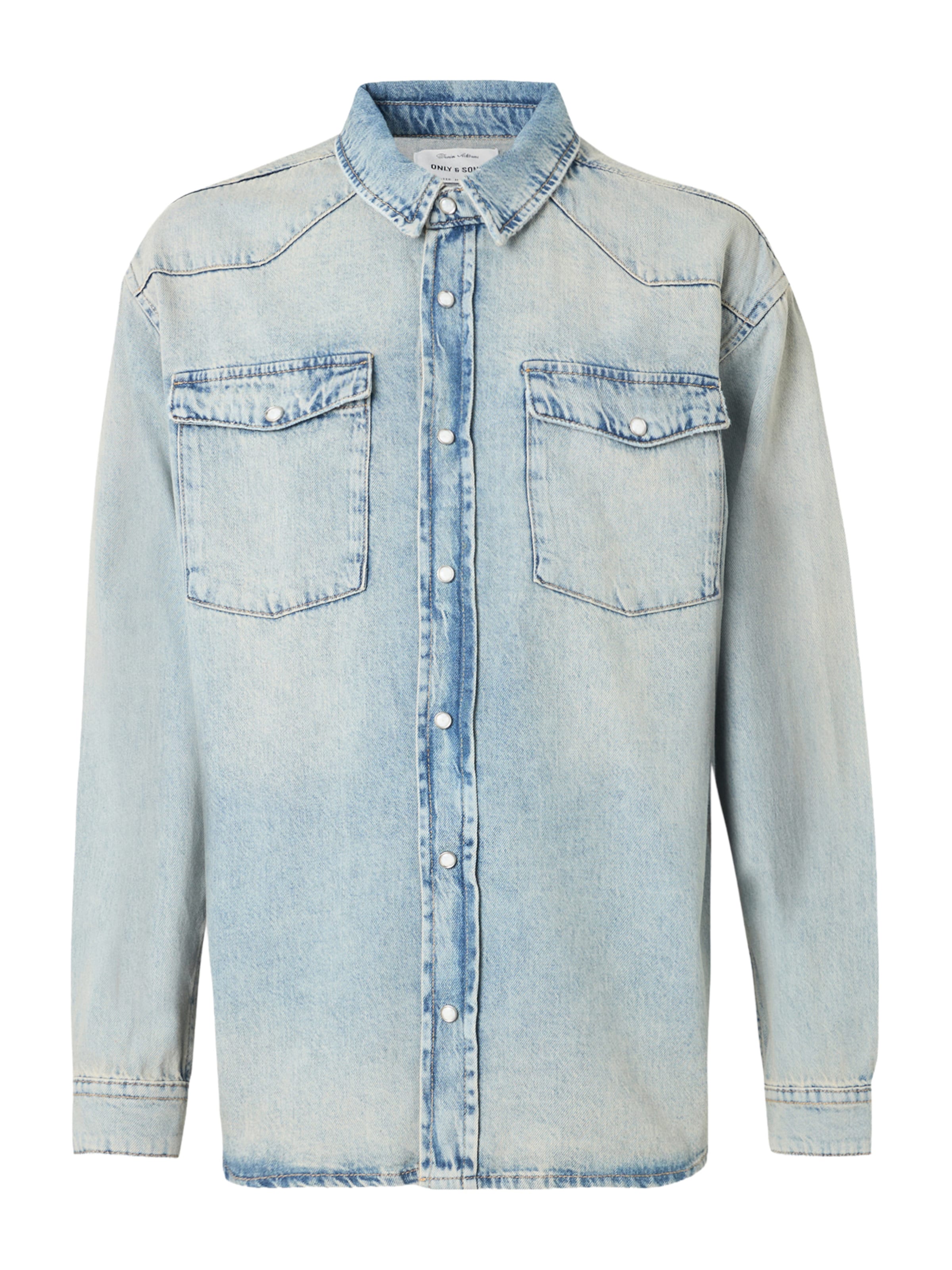 zils Only & Sons Starpsezonu jaka 'ONSWESTERN': no priekšpuses