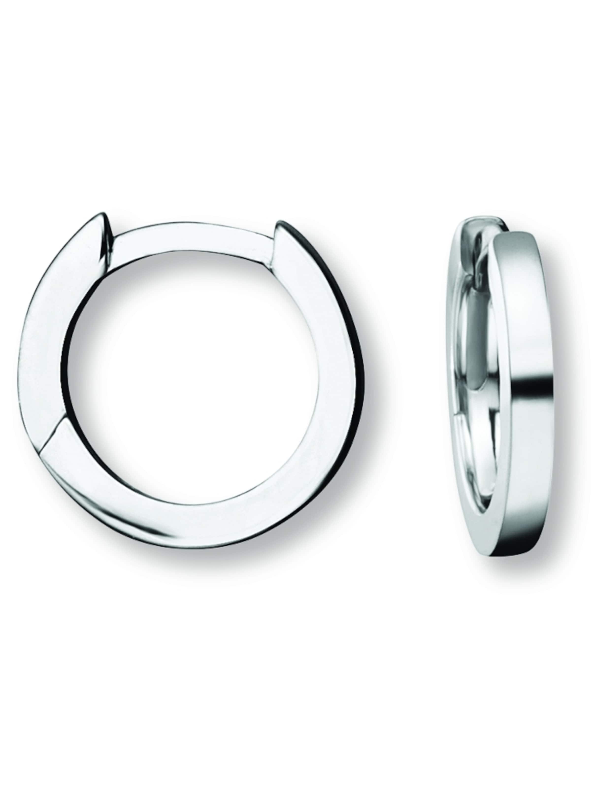 ONE ELEMENT Ohrringe in Silber: Vorderseite