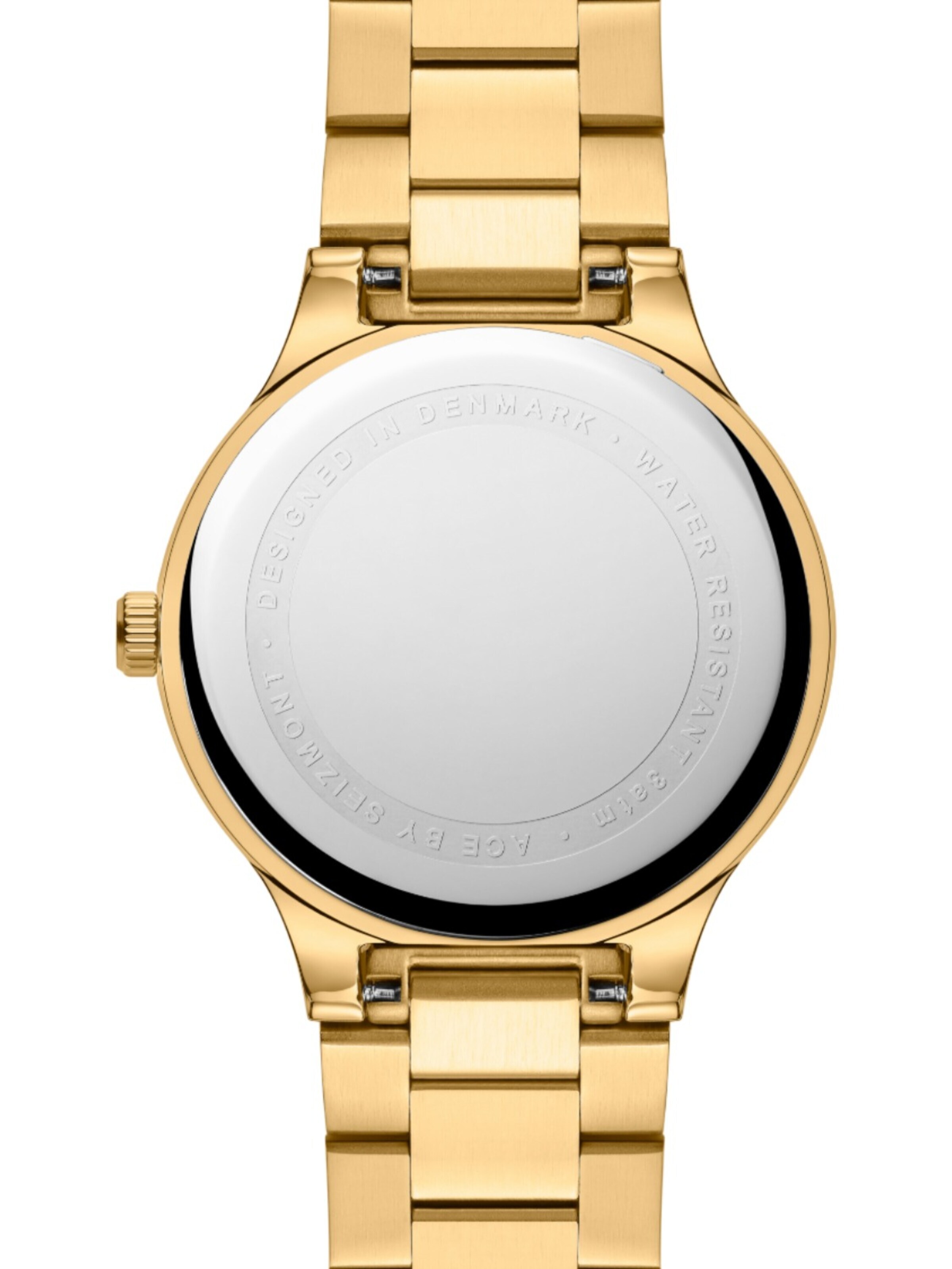 Seizmont Analog Watch 'Ace' in Gold