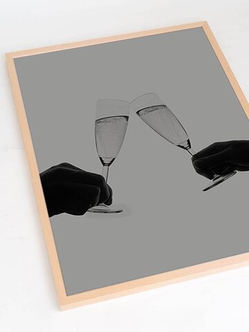 Liv Corday Bild 'Cheers!' in Grau