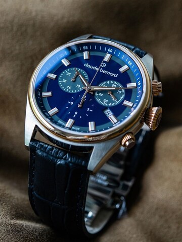 Claude Bernard Analog Watch 'Proud Heritage Chronograph' in Gold