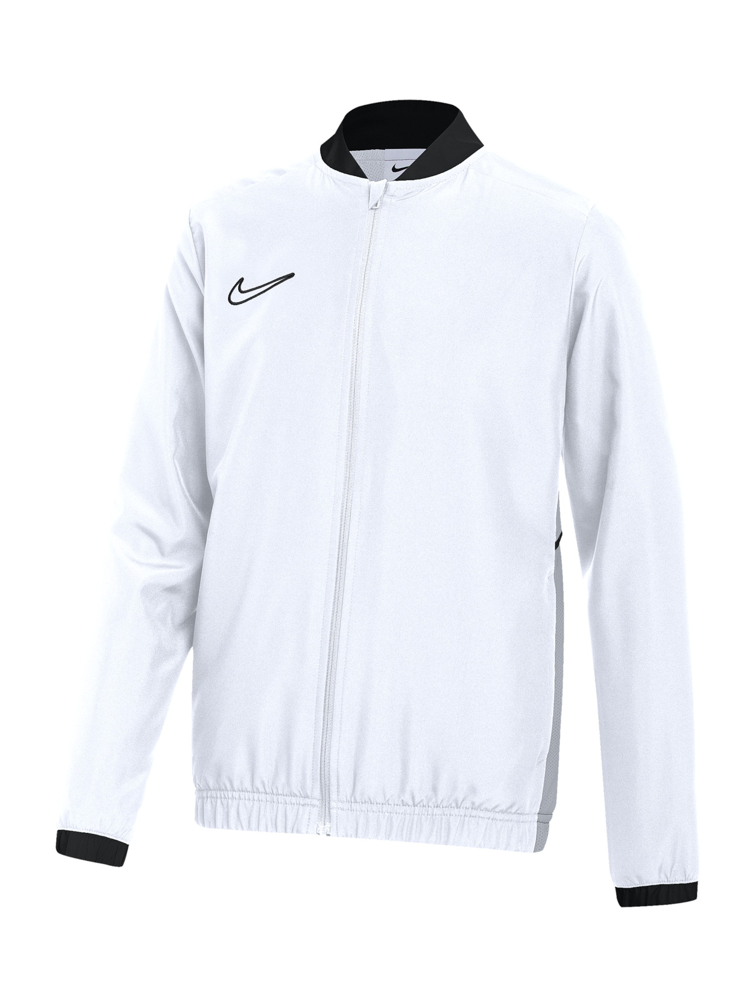 NIKE Sportovní bunda 'Academy 25' – bílá: přední strana