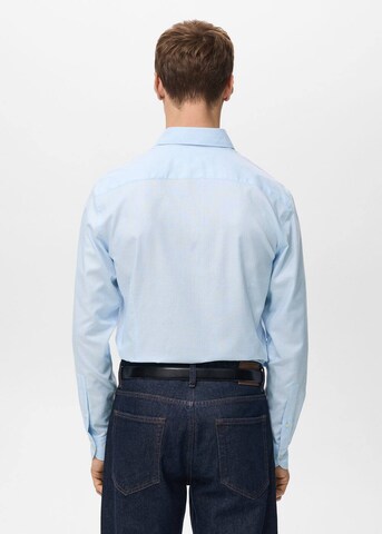 MANGO MAN Regular fit Button Up Shirt 'Donosti' in Blue