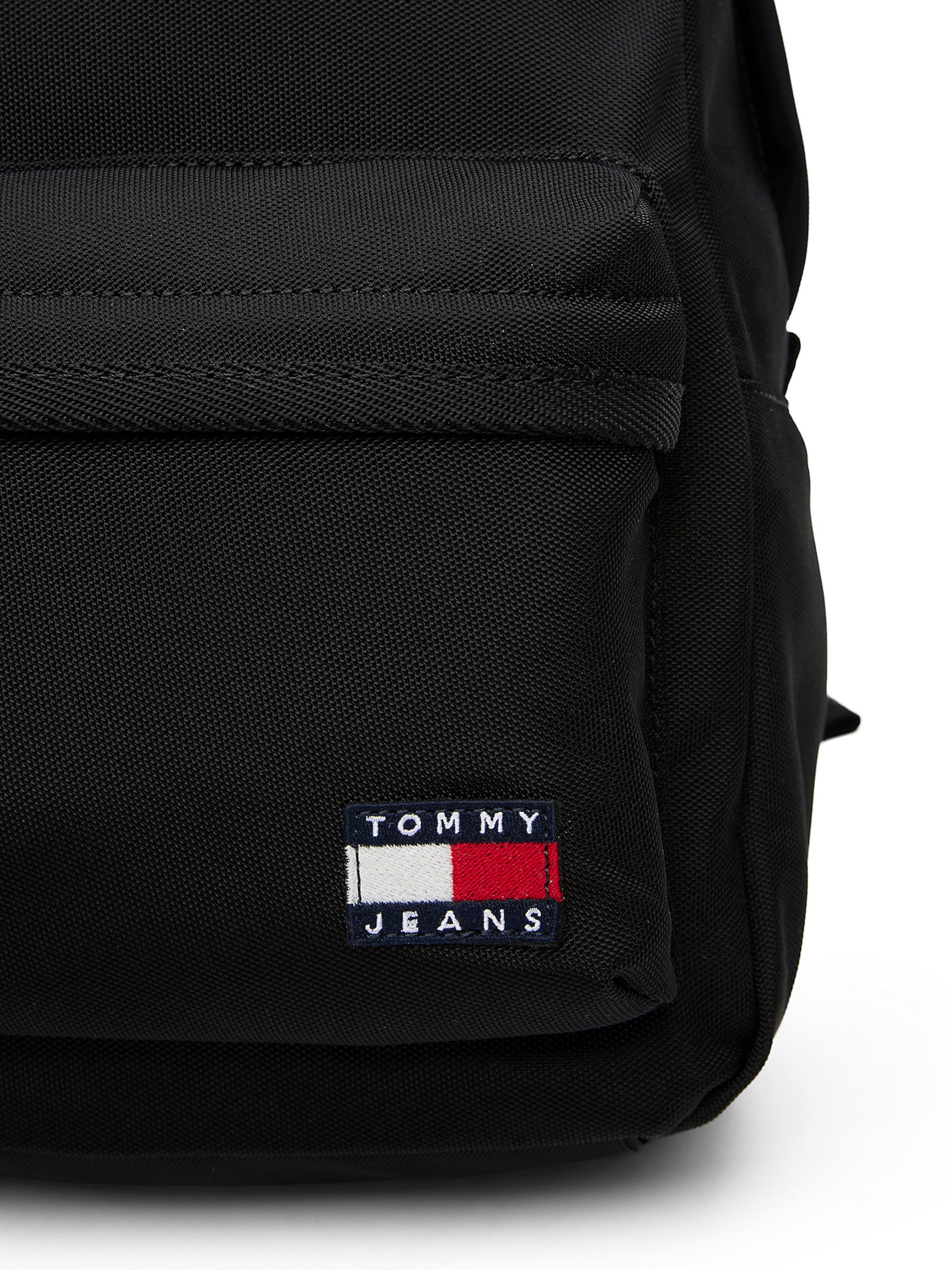 Tommy Jeans Σακίδιο πλάτης 'Essential' σε μαύρο