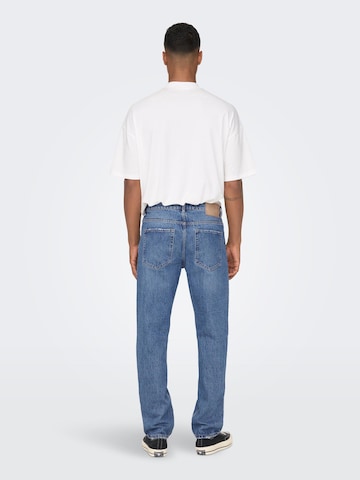 Only & Sons Regular Jeans 'Edge' in Blauw