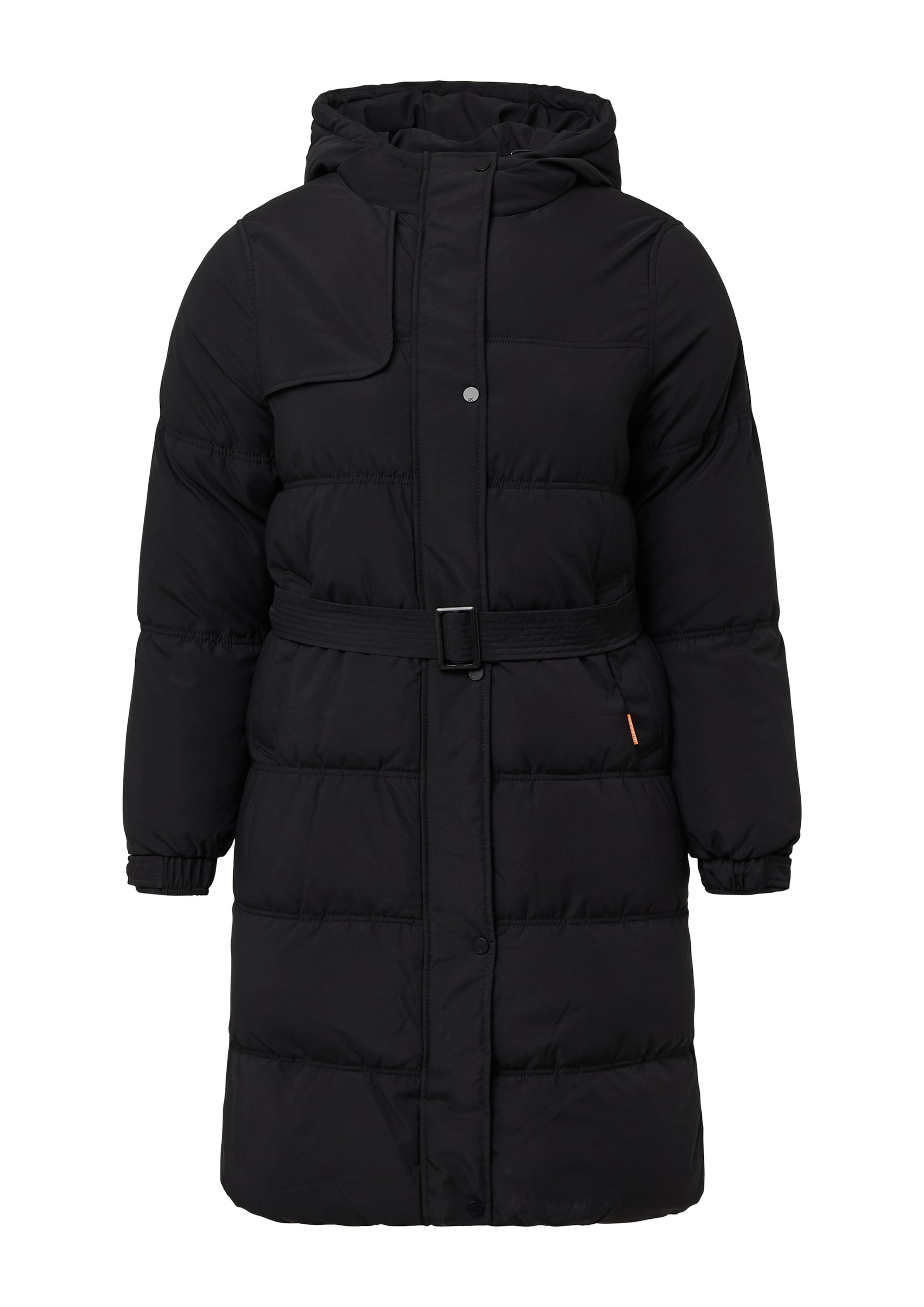 QS Wintermantel in Schwarz: Vorderseite