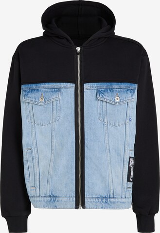 KARL LAGERFELD JEANS Tussenjas in Blauw: voorkant