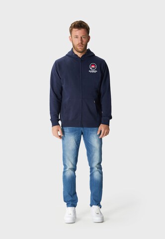 Oldskull Sweatjacke in Blau