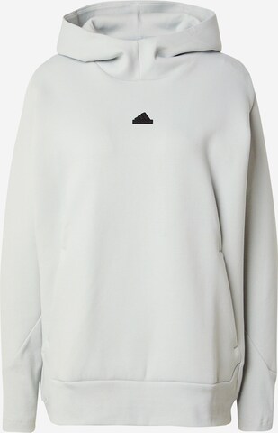 ADIDAS SPORTSWEAR - Sweatshirt de desporto 'Z.N.E.' em cinzento: frente