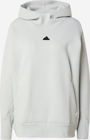 ADIDAS SPORTSWEAR Athletic Sweatshirt 'Z.N.E.' in Grey: front
