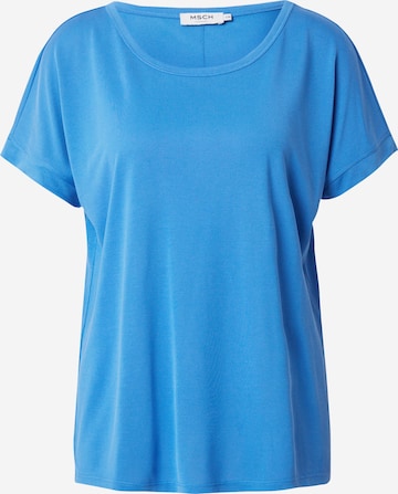 MOSS COPENHAGEN Shirt 'Fenya' in Blue: front