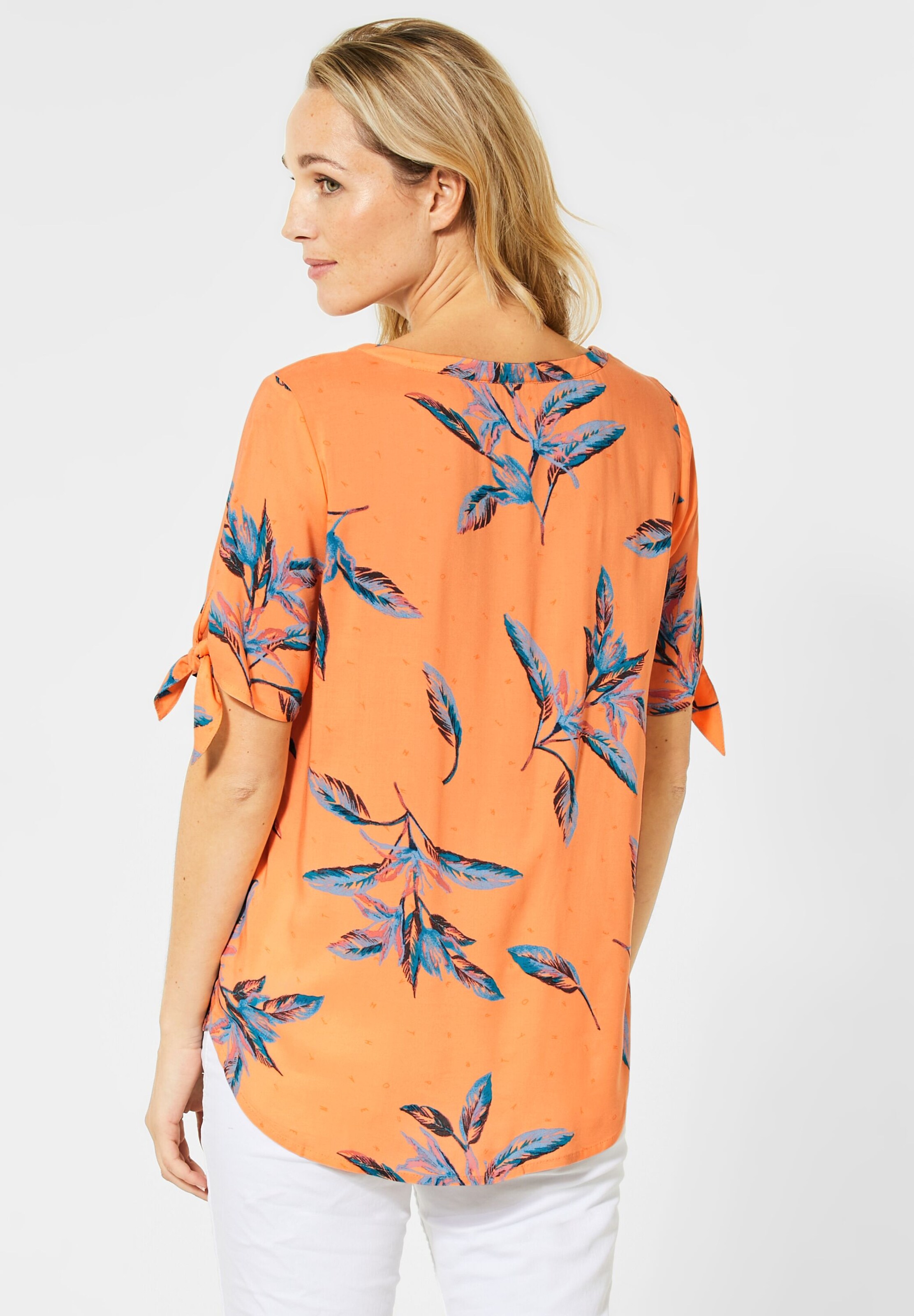 Frauen Große Größen CECIL Bluse in Orange, Koralle - JQ22271